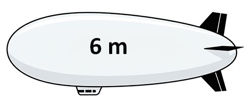 Indoor RC Blimp 2m